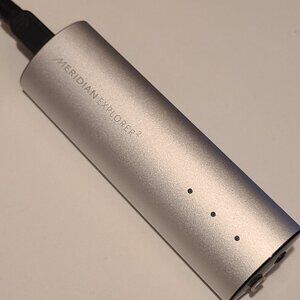 Meridian Explorer 2 Hi-res pocket USB DAC MQA headphone amplifier 566 portable a